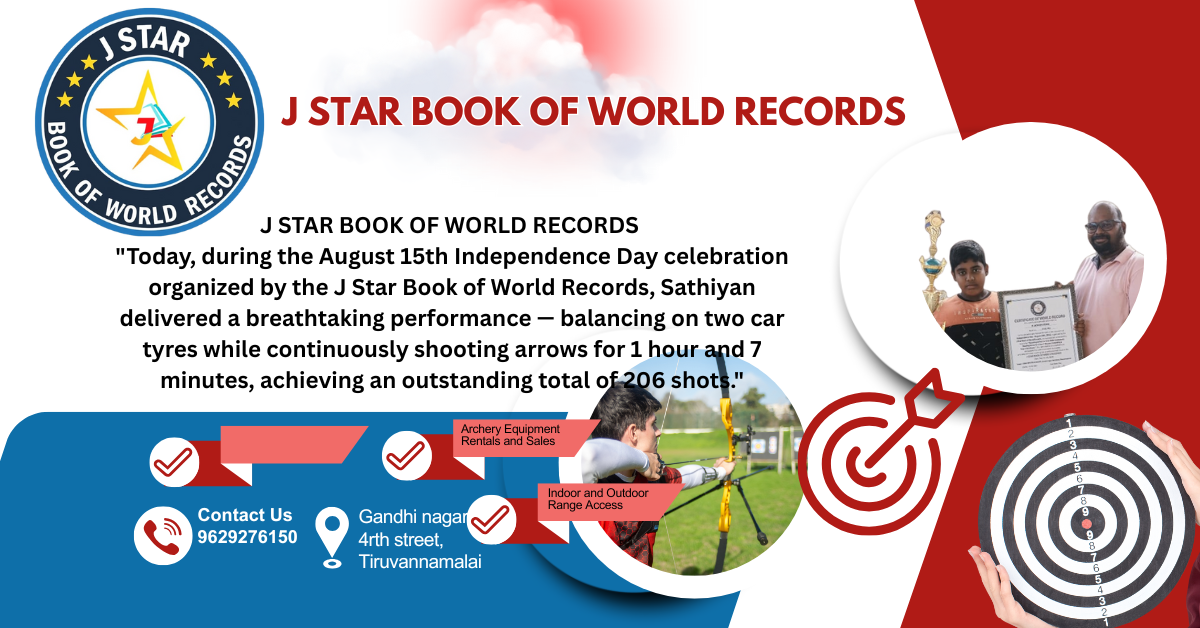 White Blue And Red Modern Archery Lessons Facebook Ad (7)